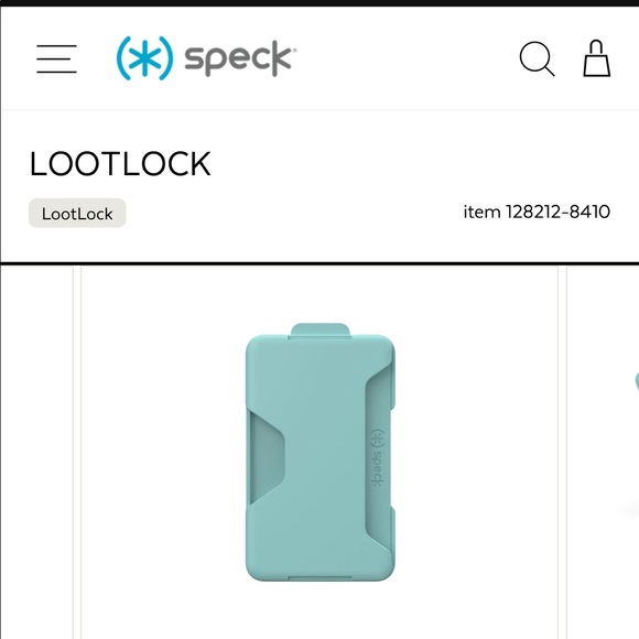 Speck Loot Lock // Card Holder that attaches to the back of any phone // NEW - Picture 4 of 5